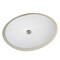 Nantucket Sinks 17 Inch X 14 Inch Undermount Ceramic Sink In White UM-17x14-W-K - alternate 4